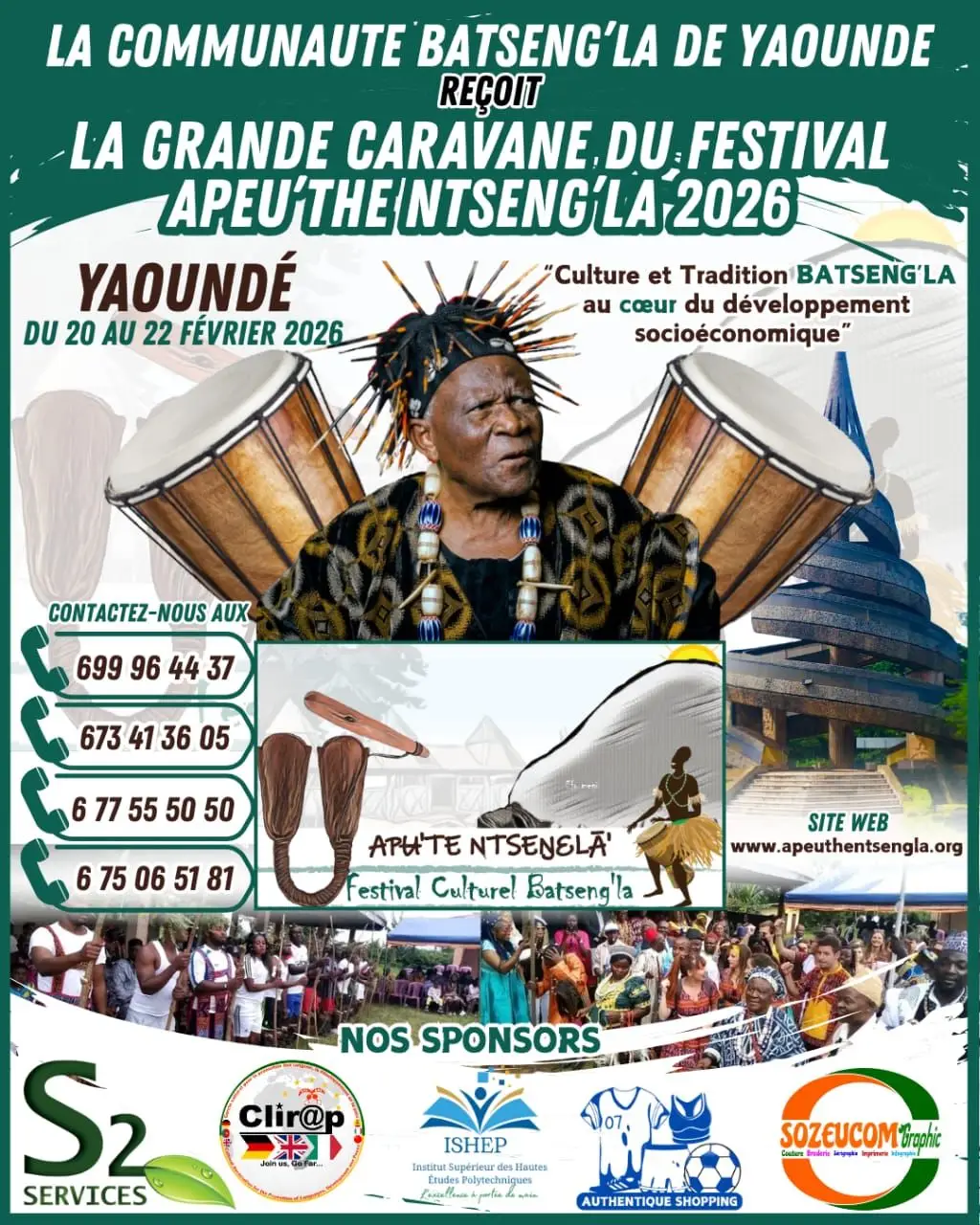 Cap sur Yaoundé : La Caravane APEU’THE NTSENG’LA prend son envol !